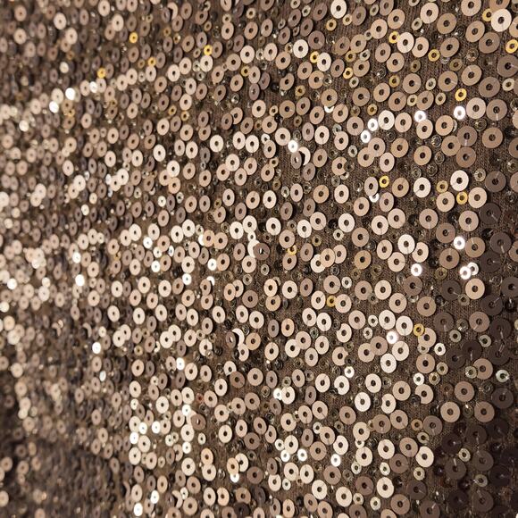 NEW Splendid Women’s Sequin Top Y2K Glam Loungewear Metallic Shine Retro Sz XL - Picture 6 of 10